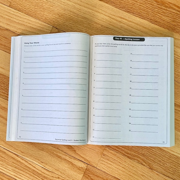Sequential Spelling volume 4 student workbook, homeschool spelling curriculum - Picture 5 of 6